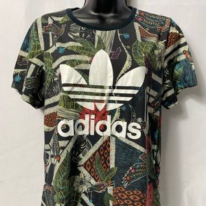 UNISEX ADIDAS JUNGLE PRINT TEE
